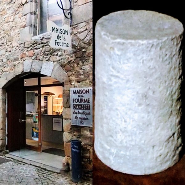 maison de la forme und großer Weißkäse