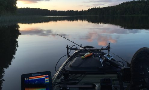 Några härliga kajakfiskebilder