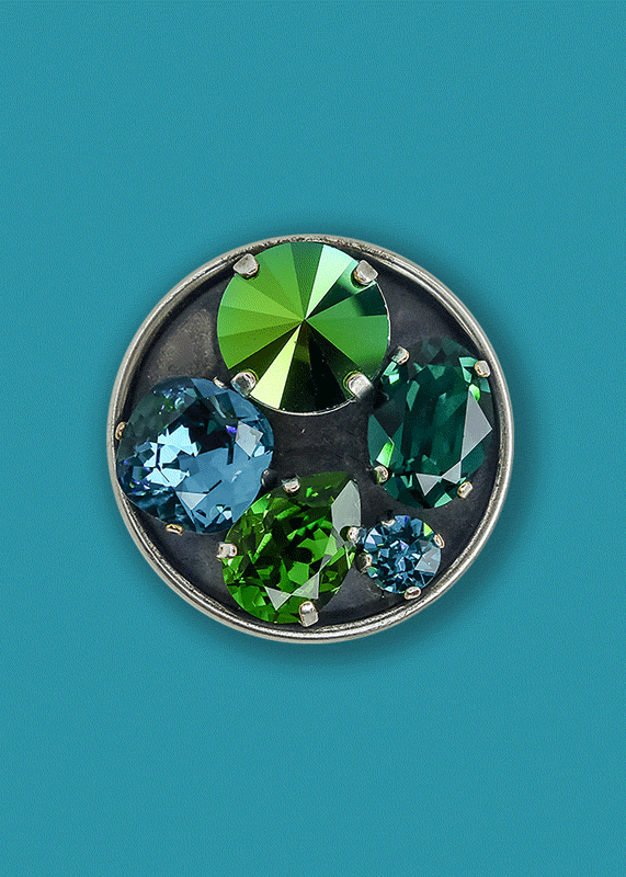 Grafikdesign Farbe Schmuck Animation Ring