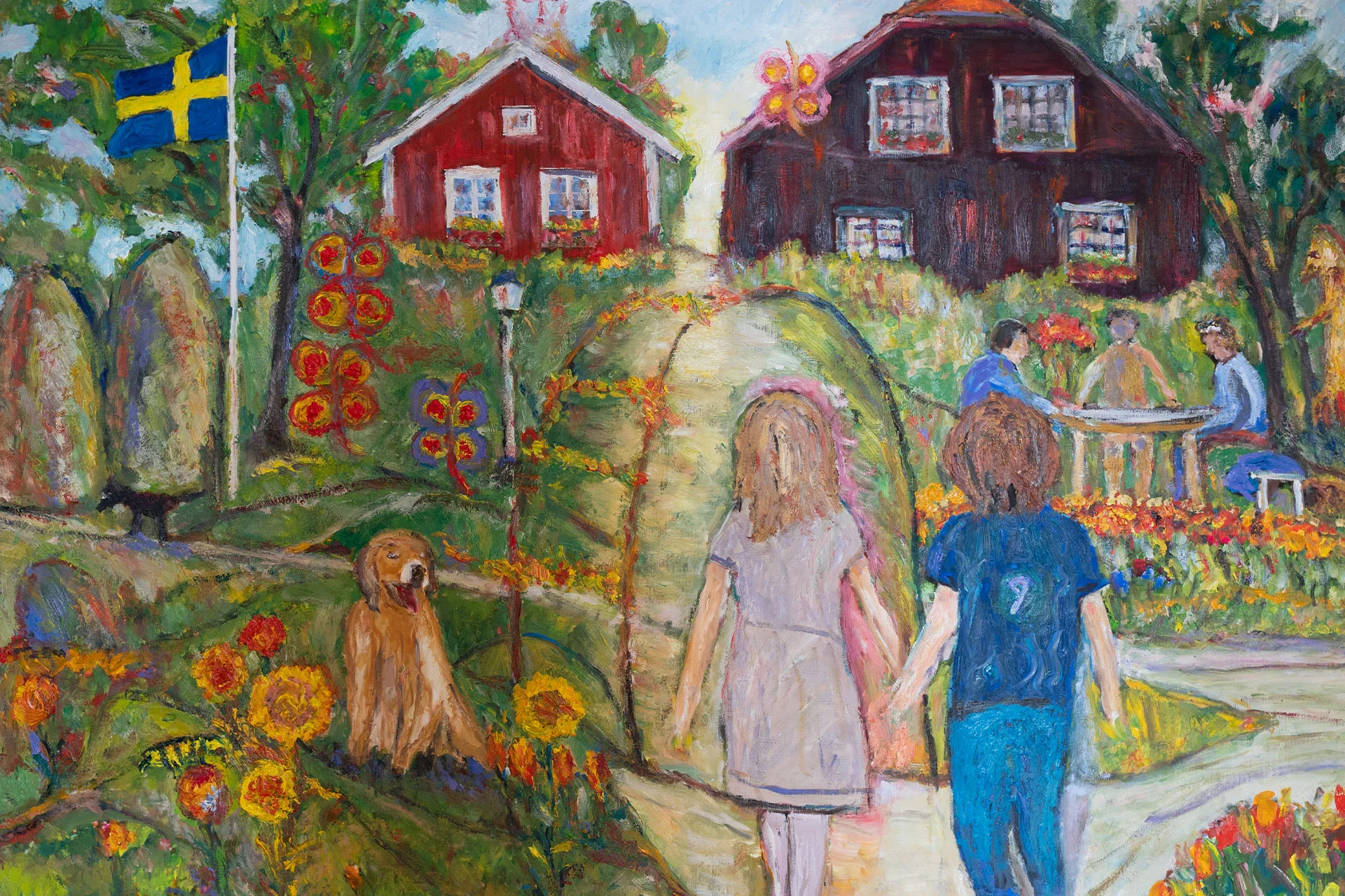 Swedish summer with children and dogs