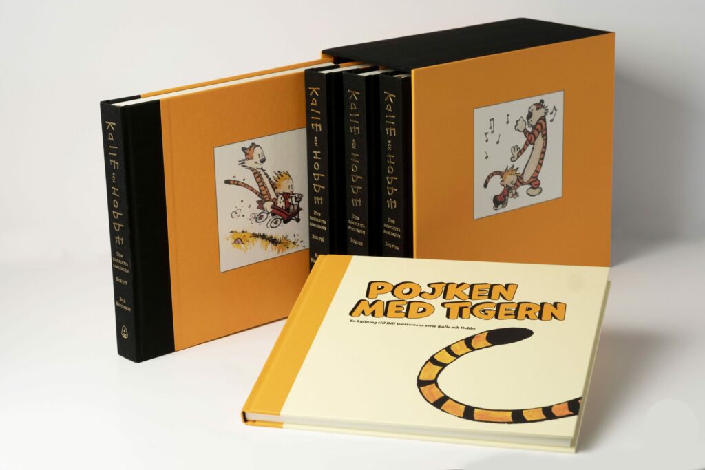 Kalle och Hobbe – den kompletta samlingen och specialboken Pojken med tigern