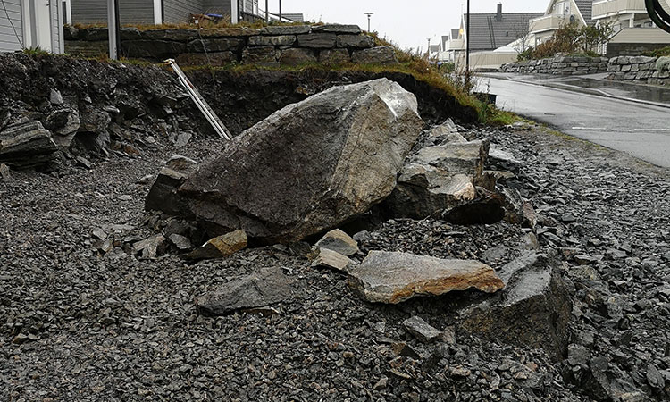 Grunnarbeid fra Kallestad Maskin og Fjellsplitting