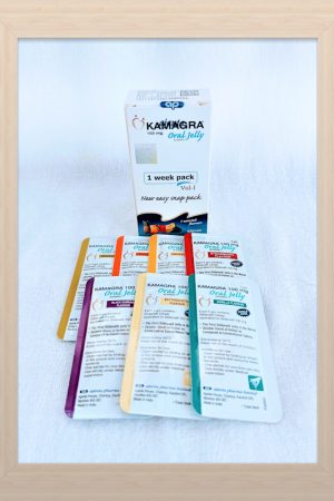 Kamagra Oral Jelly 1 week pack Contains with 7 assorted flavors.