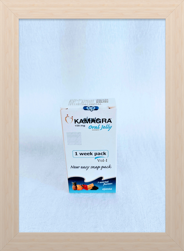 Kamagra Oral Jelly 1 week pack Contains with 7 assorted flavors.