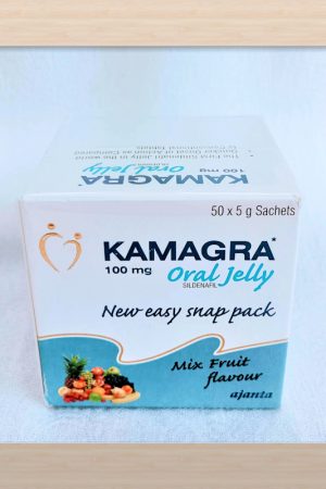 Kamagra Oral Jelly Mixed Fruits flavour 50 gel box