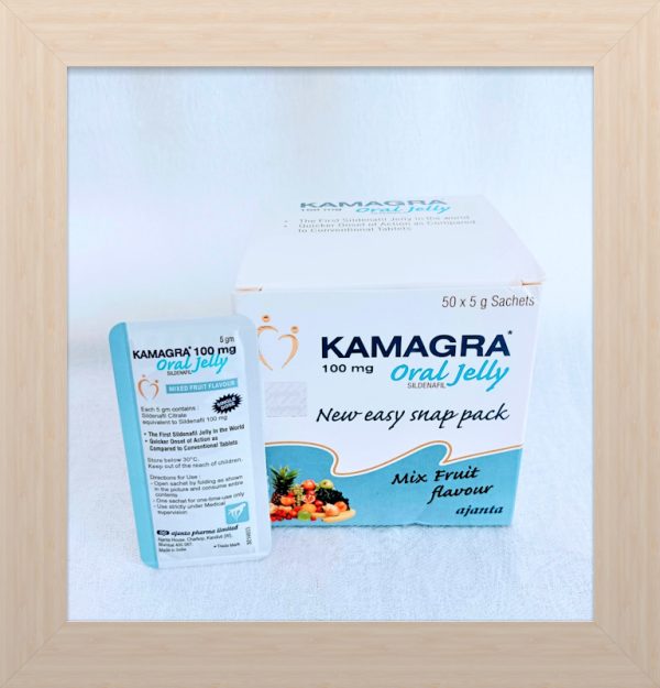 Kamagra Oral Jelly Mixed Fruits flavour 50 gel box