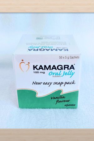 Kamagra Oral Jelly Vanilla 50 gel box