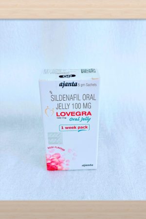 Lovegra Oral Jelly 1 week pack - for her Contains 7 rose flavoured gels