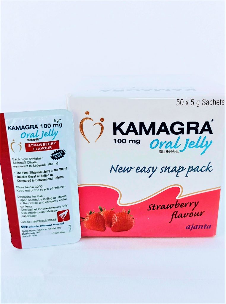 Kamagra Oral Jelly Strawberry 50 Gel Box Kamagraoioioi 