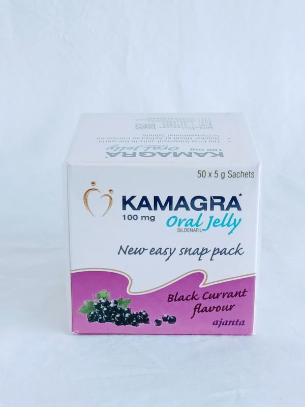 Kamagra Oral Jelly black currant flavour