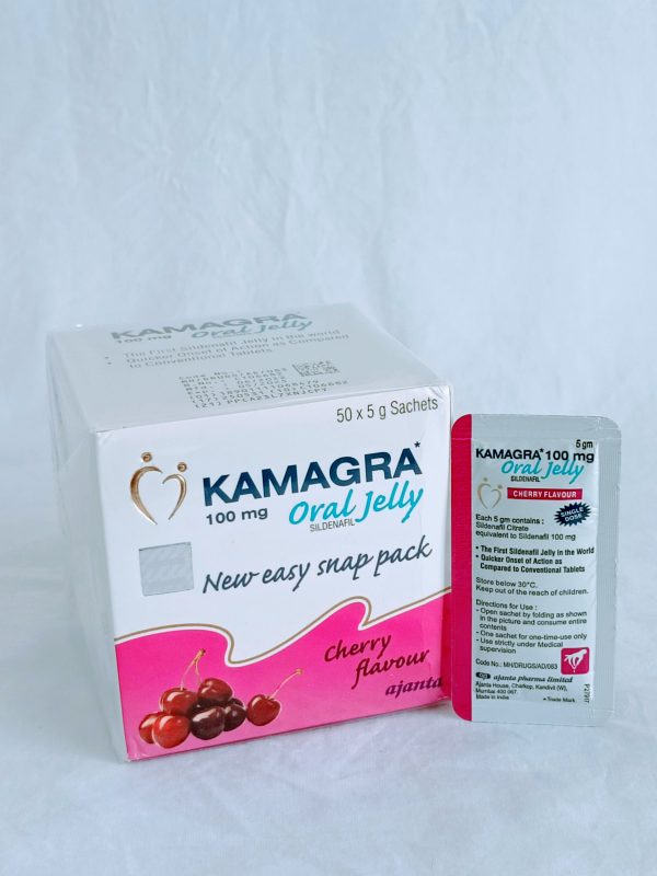 Kamagra Oral Jelly cherry flavour