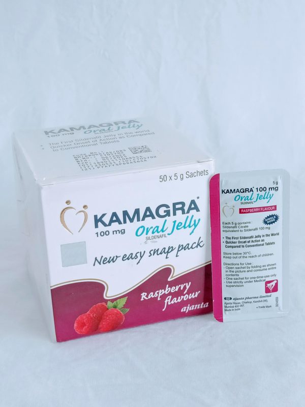 Sildenafil Kamagra Oral Jelly Raspberry flavour