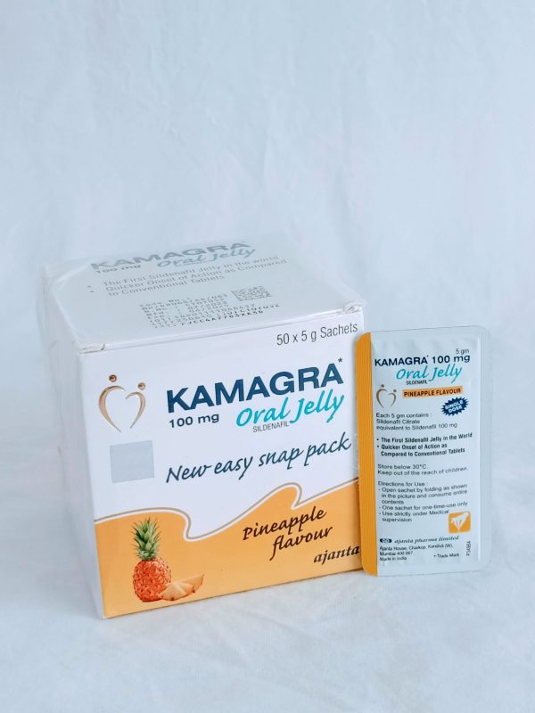 Sildenafil Kamagra Oral Jelly pineapple flavour