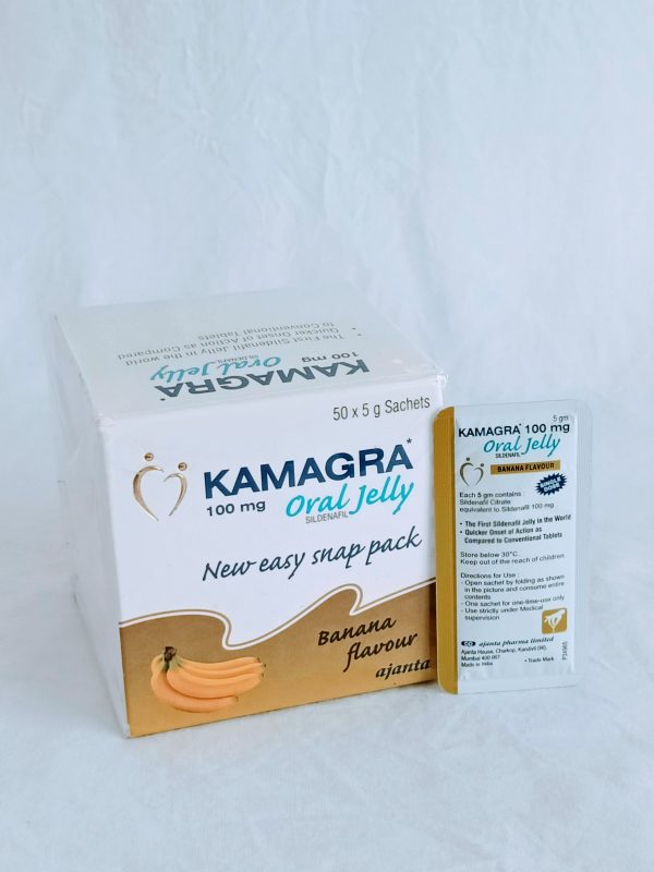 Sildenafil Kamagra Oral Jelly Banana flavour