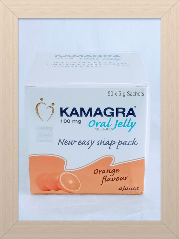 Sildenafil Kamagra Oral Jelly orange flavour