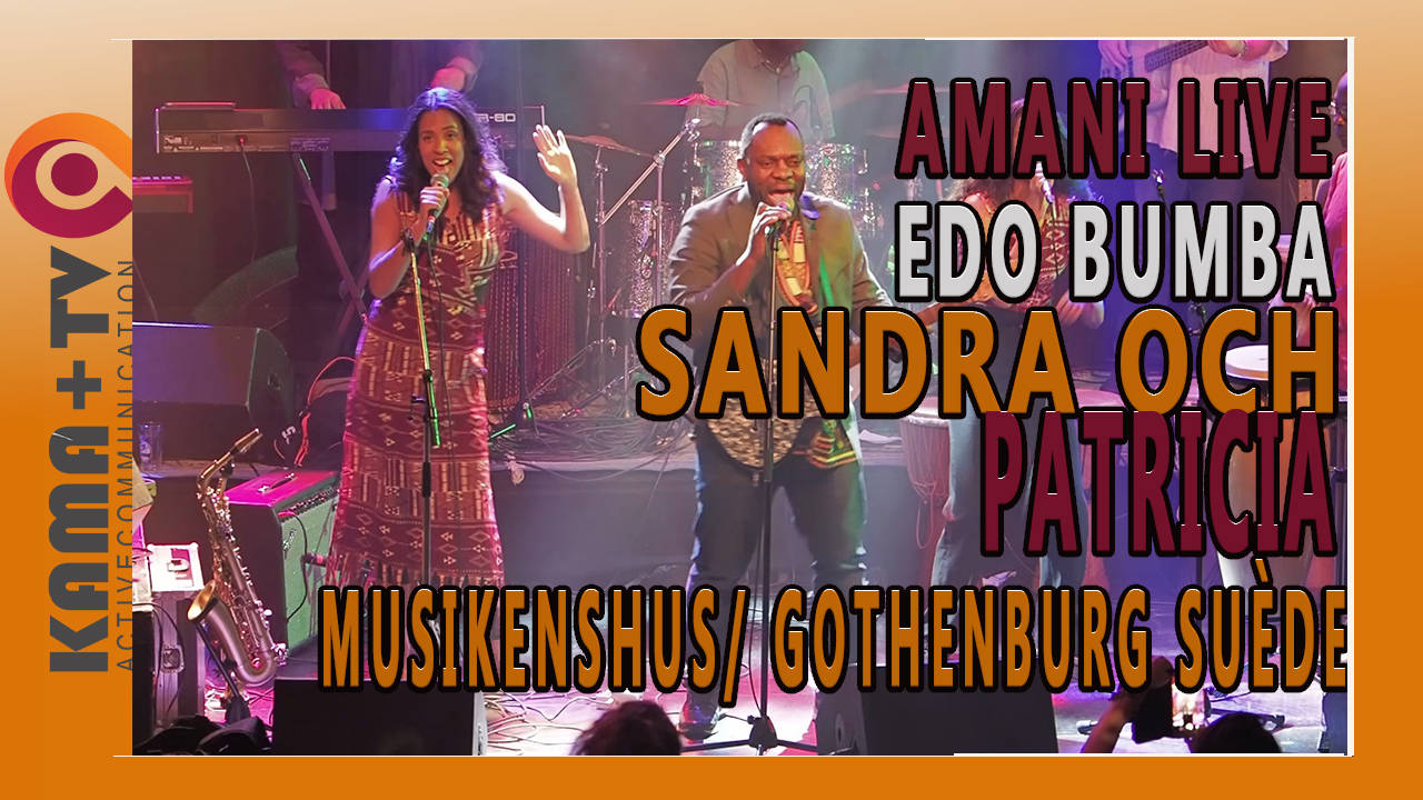 Amani LIVE 20 år: EDO BUMBA med Sandra och Patricia