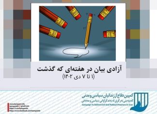 آزادی بیان در ایران