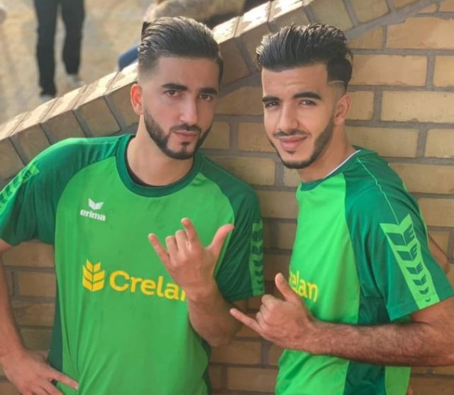 Nour-Eddine en Ilias El Malqui waren samen goed voor zes doelpunten in Zomergem. Foto RV.