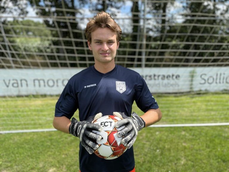 Dylan Goetgeluk (Latem B) Voor Duel Van Vanavond Tegen Cercle Melle ...