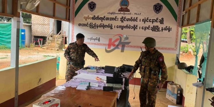 TNLA ထိန်းချုပ်ထားသော နောင်ချိုမြို့ကို စစ်တပ် ပြန်လည်သိမ်းပိုက်