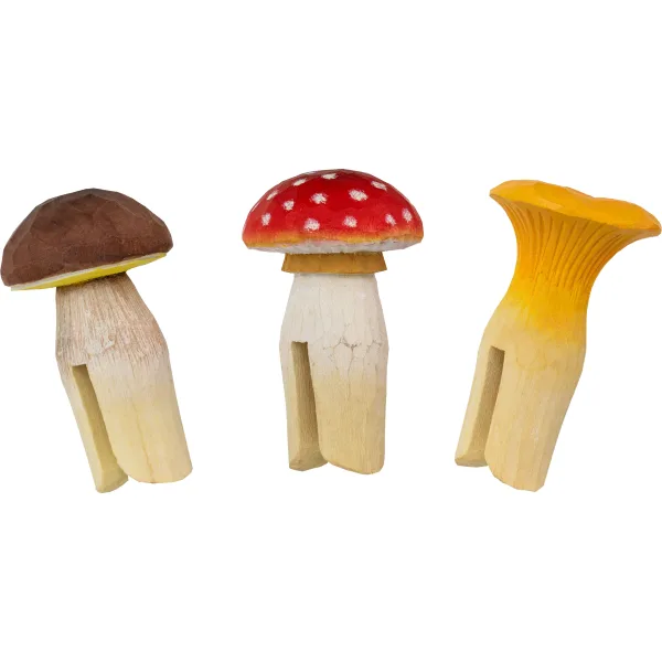 Svampe til pynt på grene 3 pak