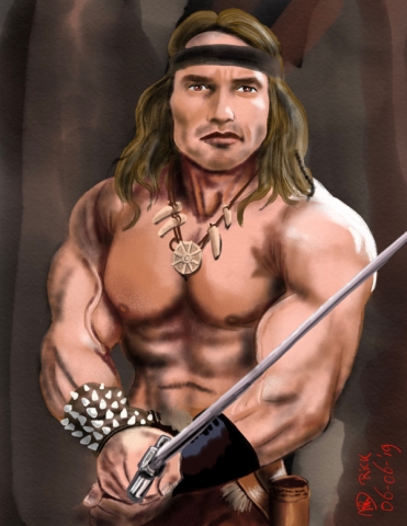 The Barbarian Arnold Schwarzenegger