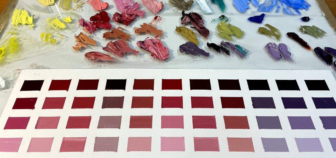 Palette and color charts