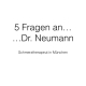 Text: 5 Fragen an Dr. Neumann, Schmerztherapeut in München