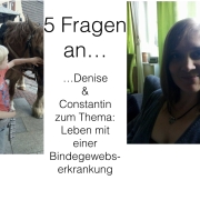 Text: 5 Fragen an Denise & Constantin zum Thema: Leben mit einer Bindegewebserkrankung