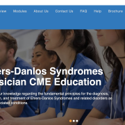 Screenshot der Website von John Ferman, die CME Programme für Ärzte anbietet