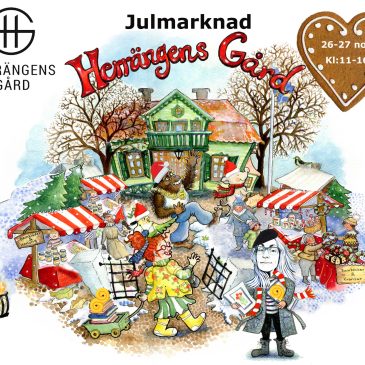 Julmarknad på Herrängens Gård