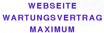 Webseite Wartungsvertrag Maximum