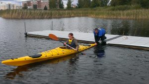 Prova på-paddling