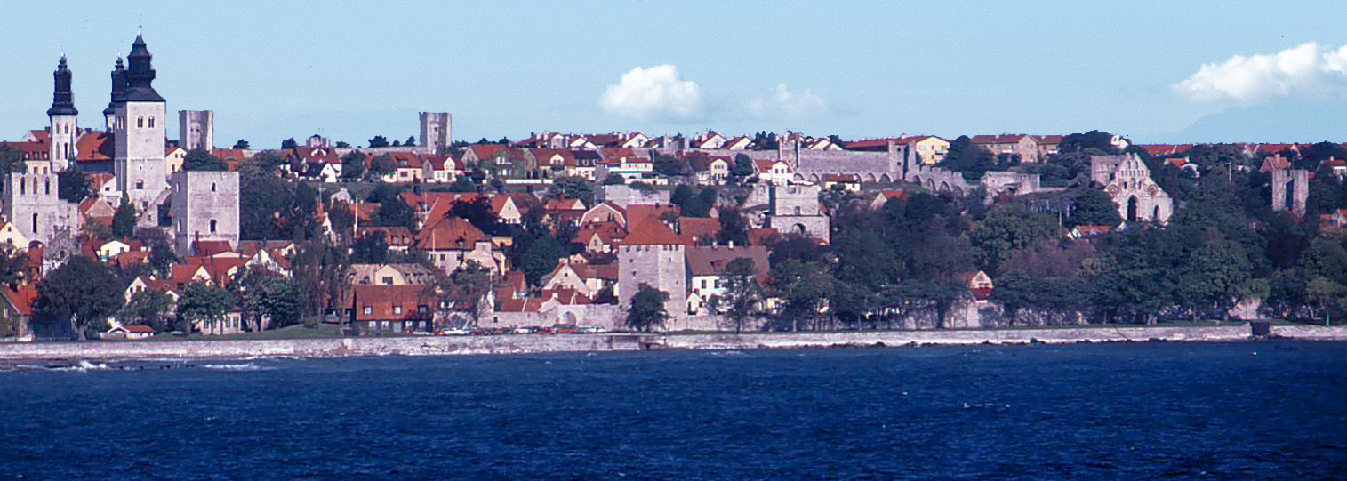 Visby från sjösidan