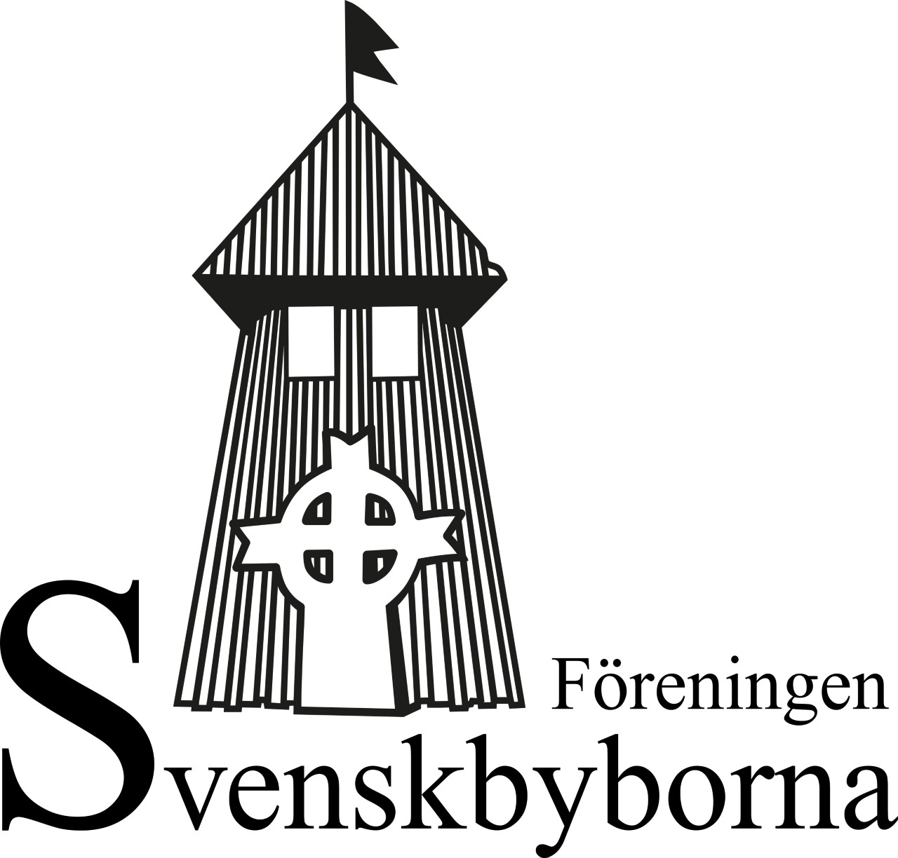 Föreningen Svenskbybornas logga