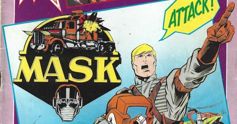 Fra Reolen: M.A.S.K. + Masters of The Univers nr. 1/88 (del 1)