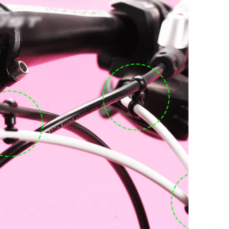 5 x Cable Clip Zugbefestigung Klammer Bremsleitungsbefestigung Fahrrad