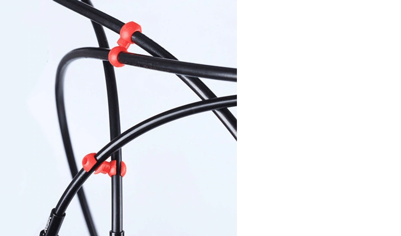 5 x Cable Clip Zugbefestigung Klammer Bremsleitungsbefestigung