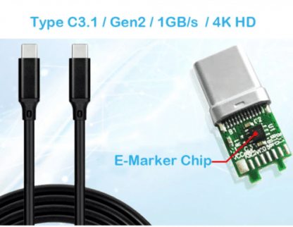 2M USB C Typ-C Generation 2 Stecker Buchse Verlängerung Data Kable Ladekabel – Bild 9