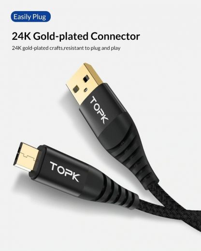 Ladekabel Datenkabel Micro USB Type-C für Samsung Iphone LG Huawei HTC – Bild 8