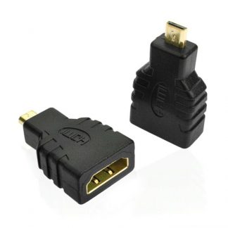 Micro HDMI (Typ D) Stecker Adapter auf HDMI (Typ A) Bucshe Version 1.4