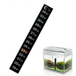 x2 Aquarium Thermometer Temperaturaufkleber Aufkleber Fahrenheit Dual Scale Celsius