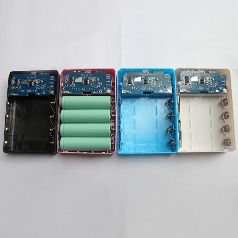 Batteriekasten Powerbank USB Stromversorgung Schalter 4×18650  Batteriehalter – KaufNow.com