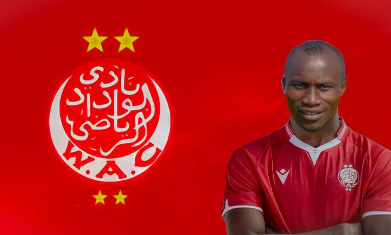 مهاجم الوداد سبورت السنغالي جونيور سامبو