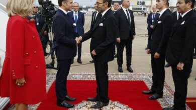 ماكرون يشكر الملك على نجاح الوساطة