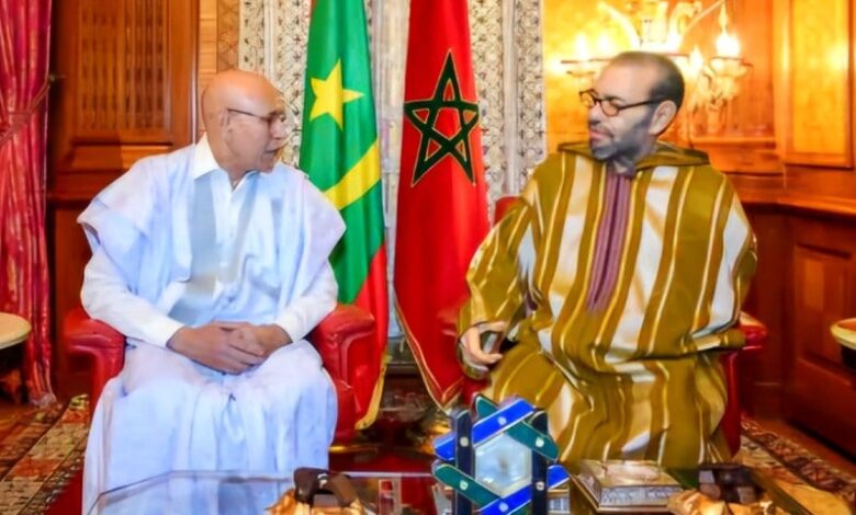 "أنبوب الغاز والمبادرة الأطلسية".. الملك يستقبل الرئيس الموريتاني