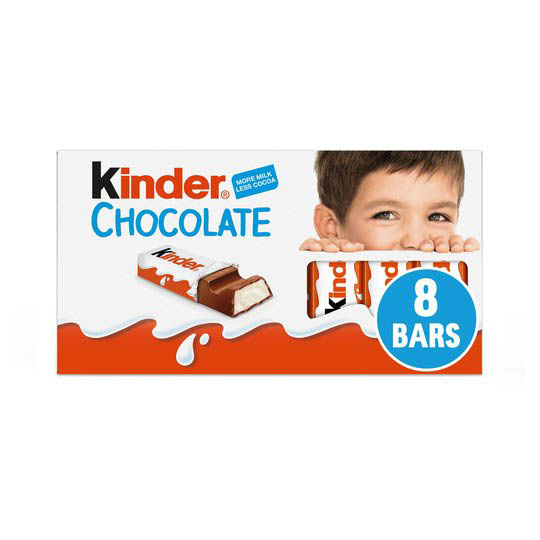 Kinder chocolate 8 bars