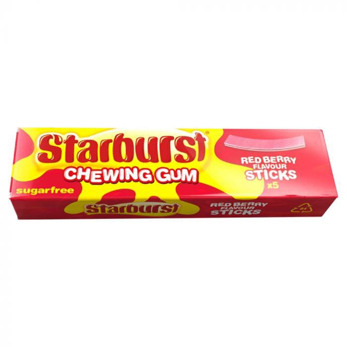 Starburst chewing gum