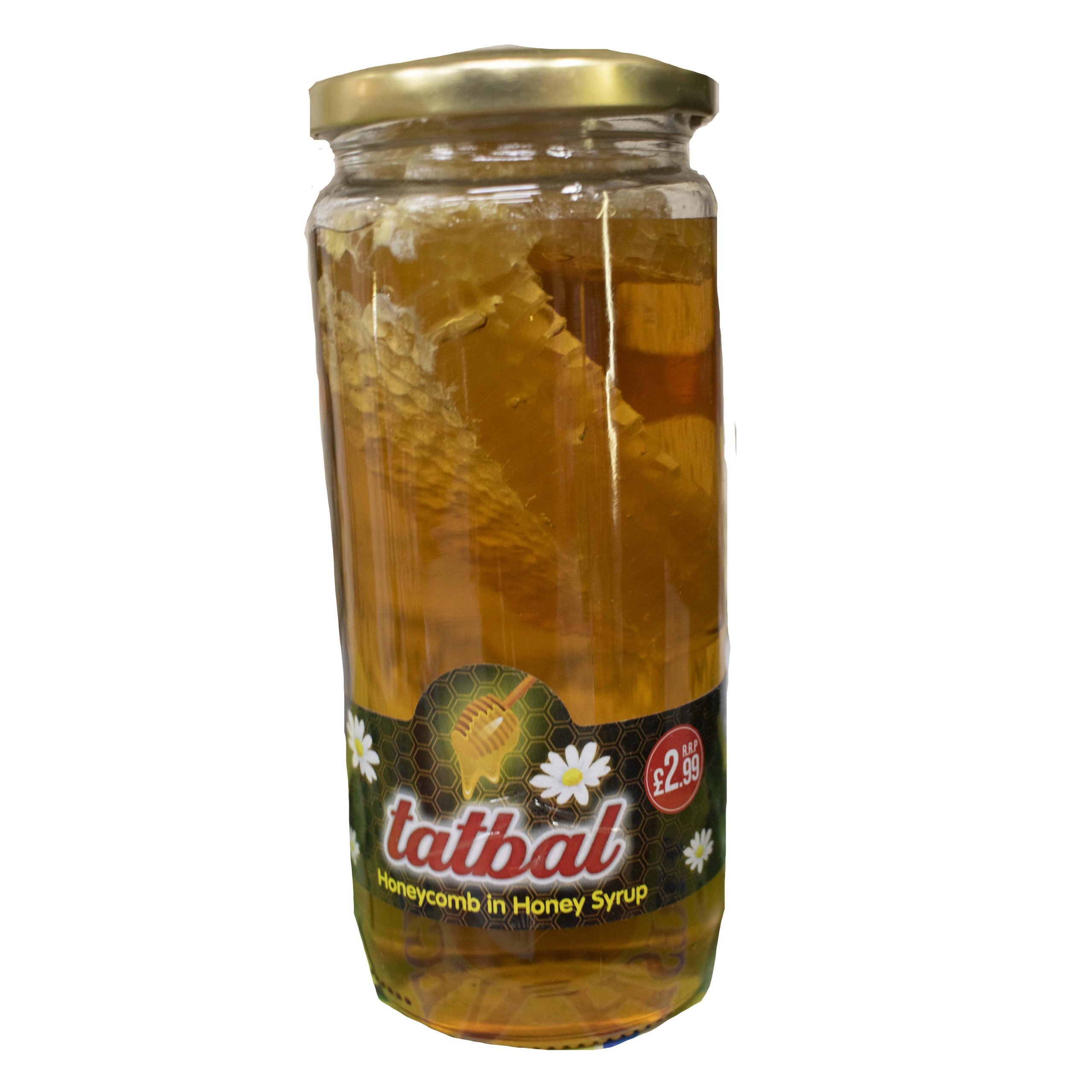 Tatbal Honeycombe in Honey Syrup 600g